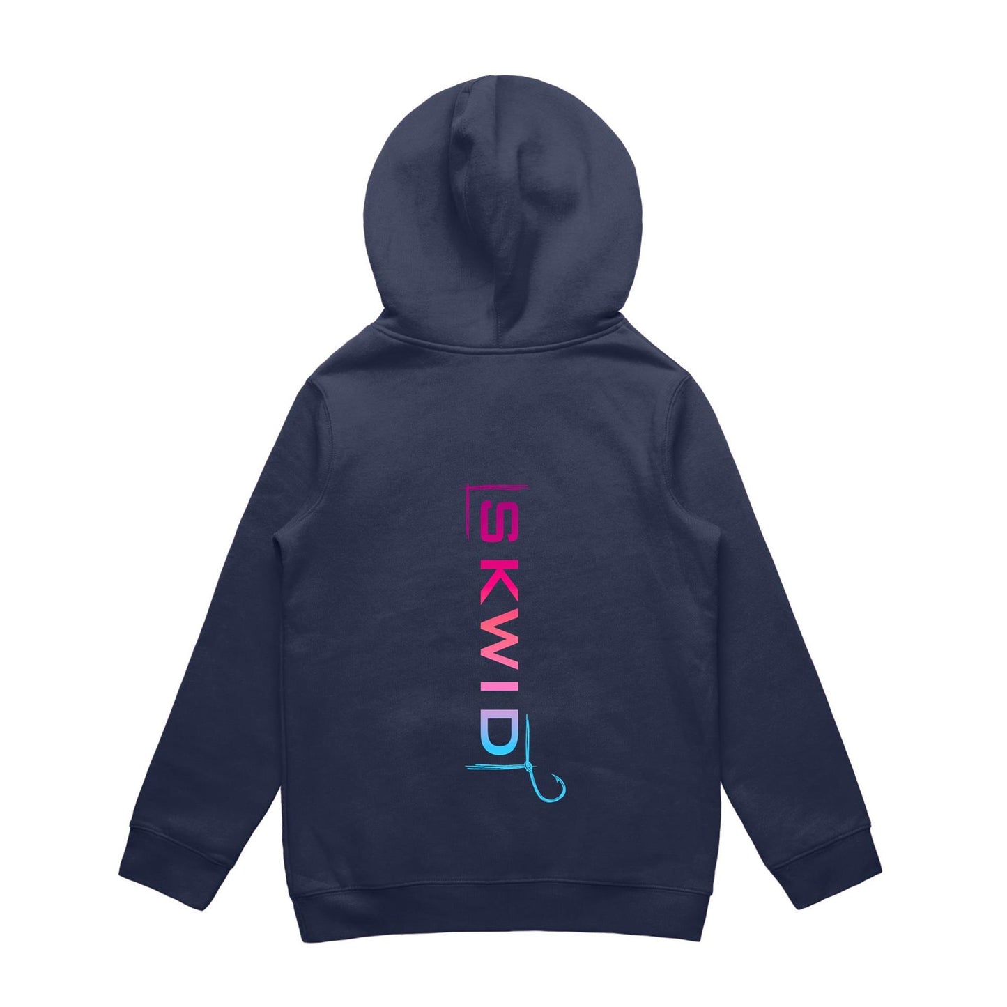 Youth Hoody - HOOKED - Pink/Blue
