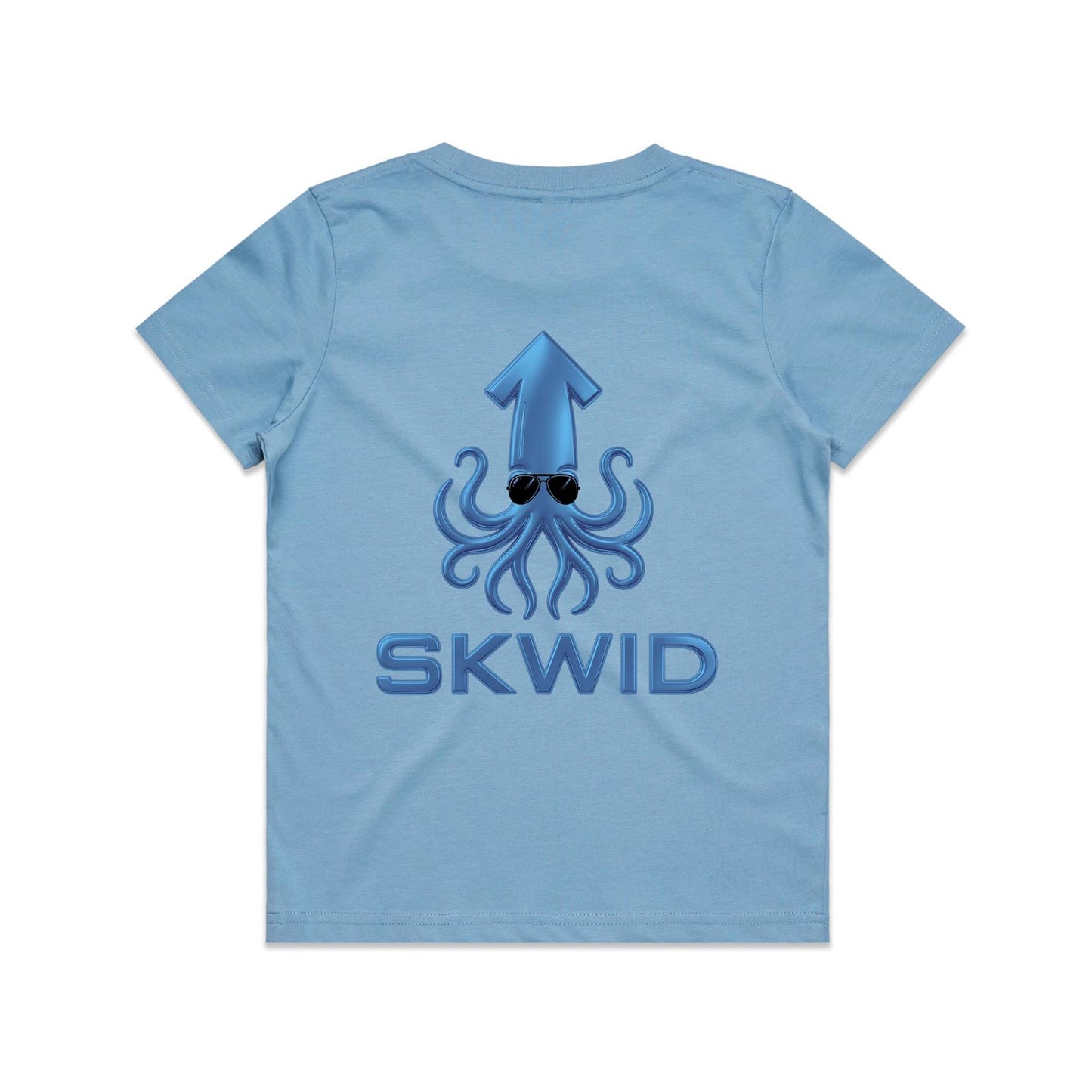 Youth Tee - SKWID Sunnies - Ocean