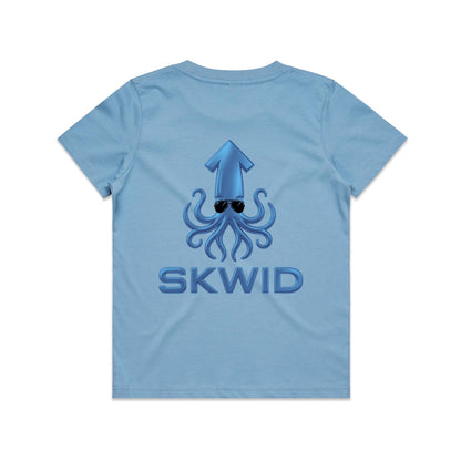 Youth Tee - SKWID Sunnies - Ocean