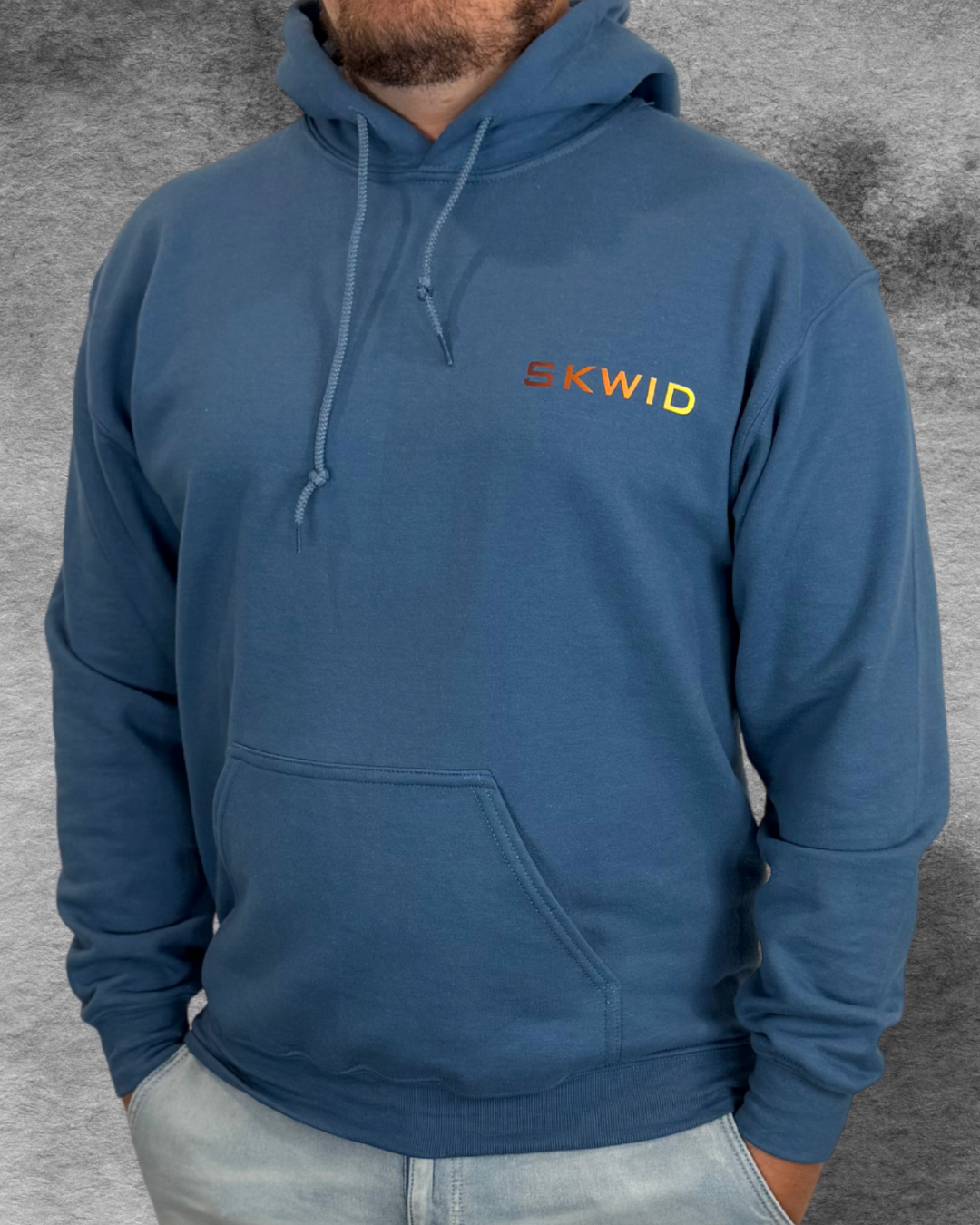 Hooked On SKWID Hoody - Indigo