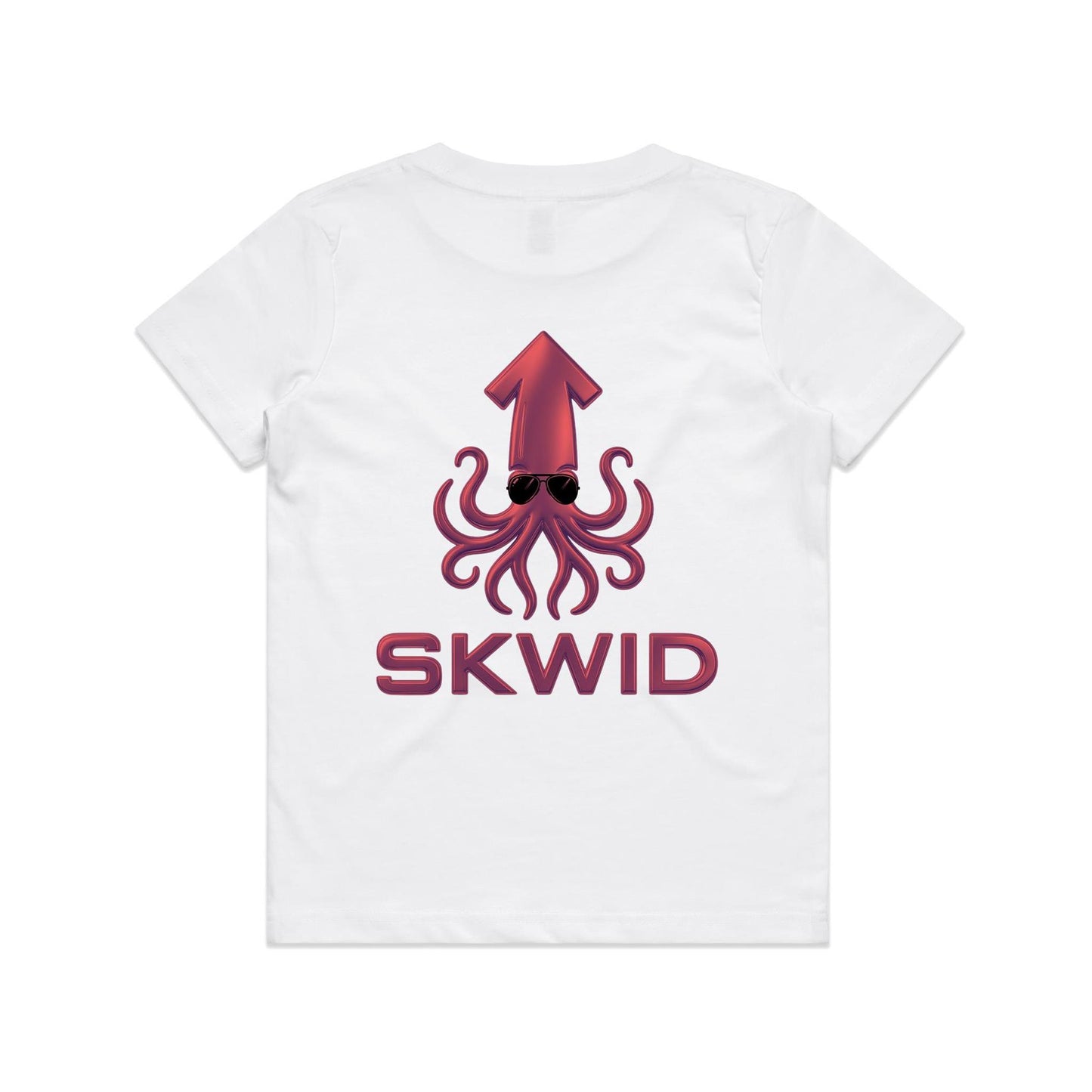 Youth Tee - SKWID Sunnies - Cherry