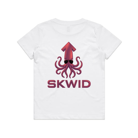 Youth Tee - SKWID Sunnies - Cherry