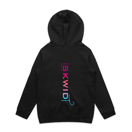 Youth Hoody - HOOKED - Pink/Blue