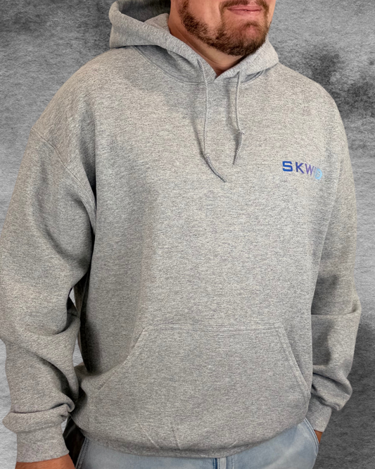 Hooked On SKWID Hoody - Grey