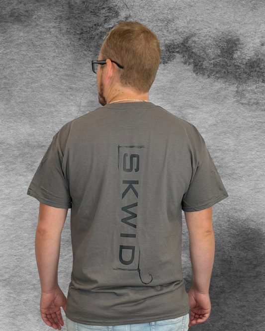 Hooked On SKWID Shirt - Charcoal
