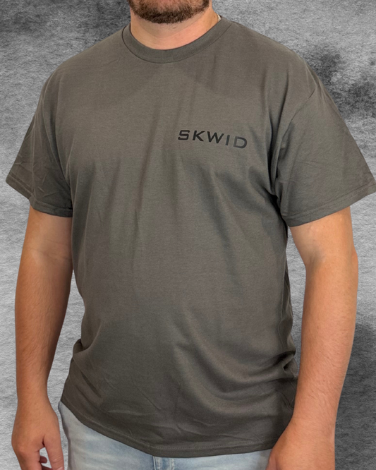 Hooked On SKWID Shirt - Charcoal