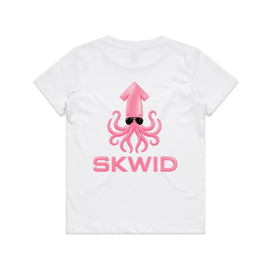 Youth Tee - SKWID Sunnies - Pink
