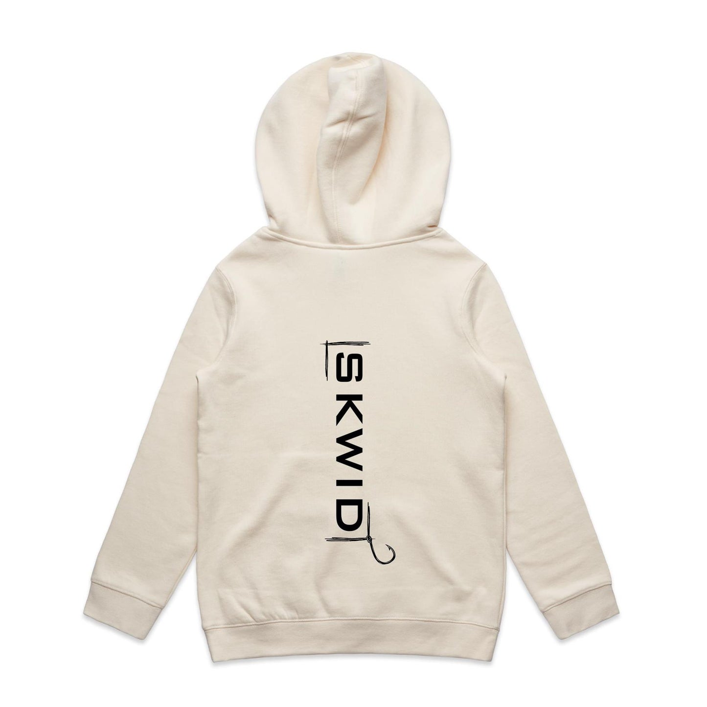 Youth Hoody - HOOKED - Black