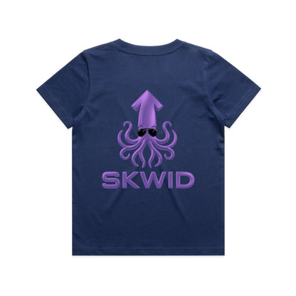 Youth Tee - SKWID Sunnies - Grape