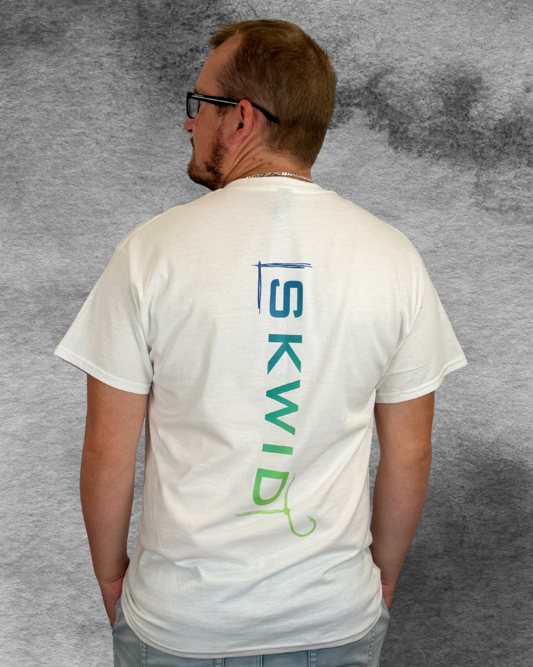 Hooked On SKWID Shirt - White