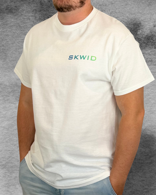 Hooked On SKWID Shirt - White