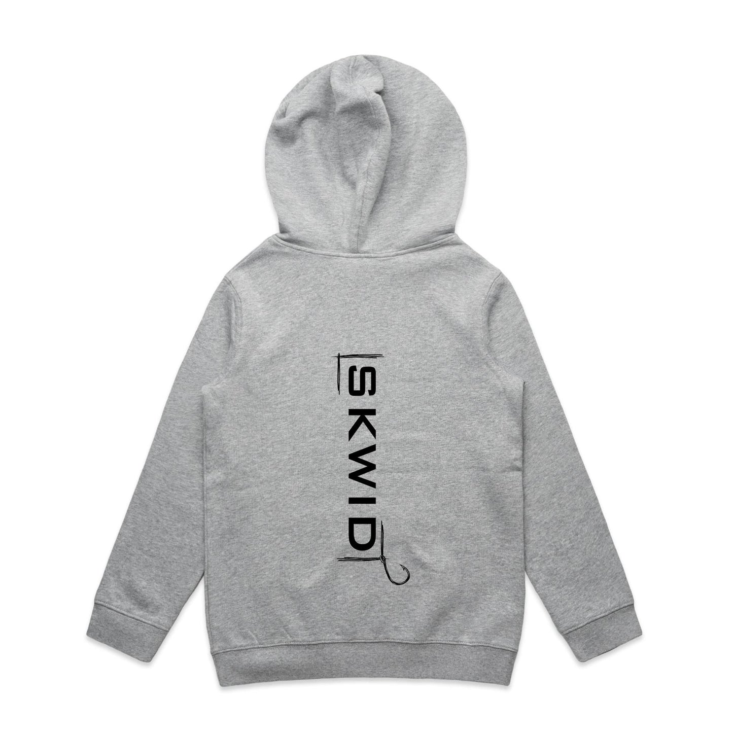 Youth Hoody - HOOKED - Black