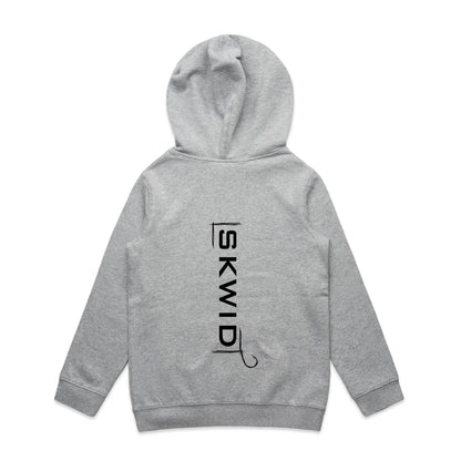 Youth Hoody - HOOKED - Black
