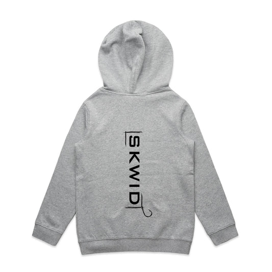 Youth Hoody - HOOKED - Black