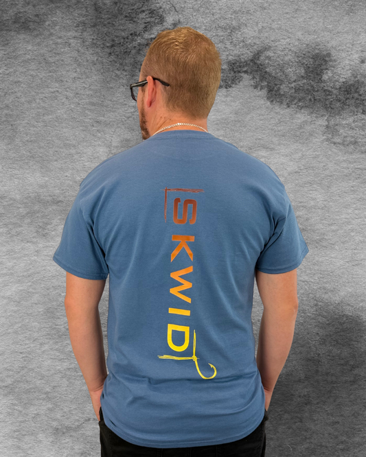 Hooked On SKWID Shirt - Indigo