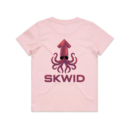 Youth Tee - SKWID Sunnies - Cherry
