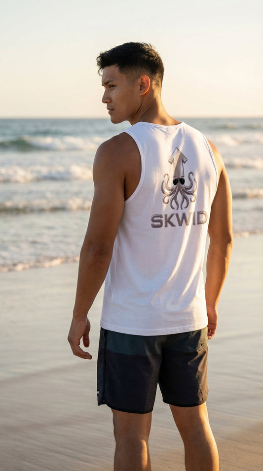 Mens Tank - SKWID Sunnies - Metal