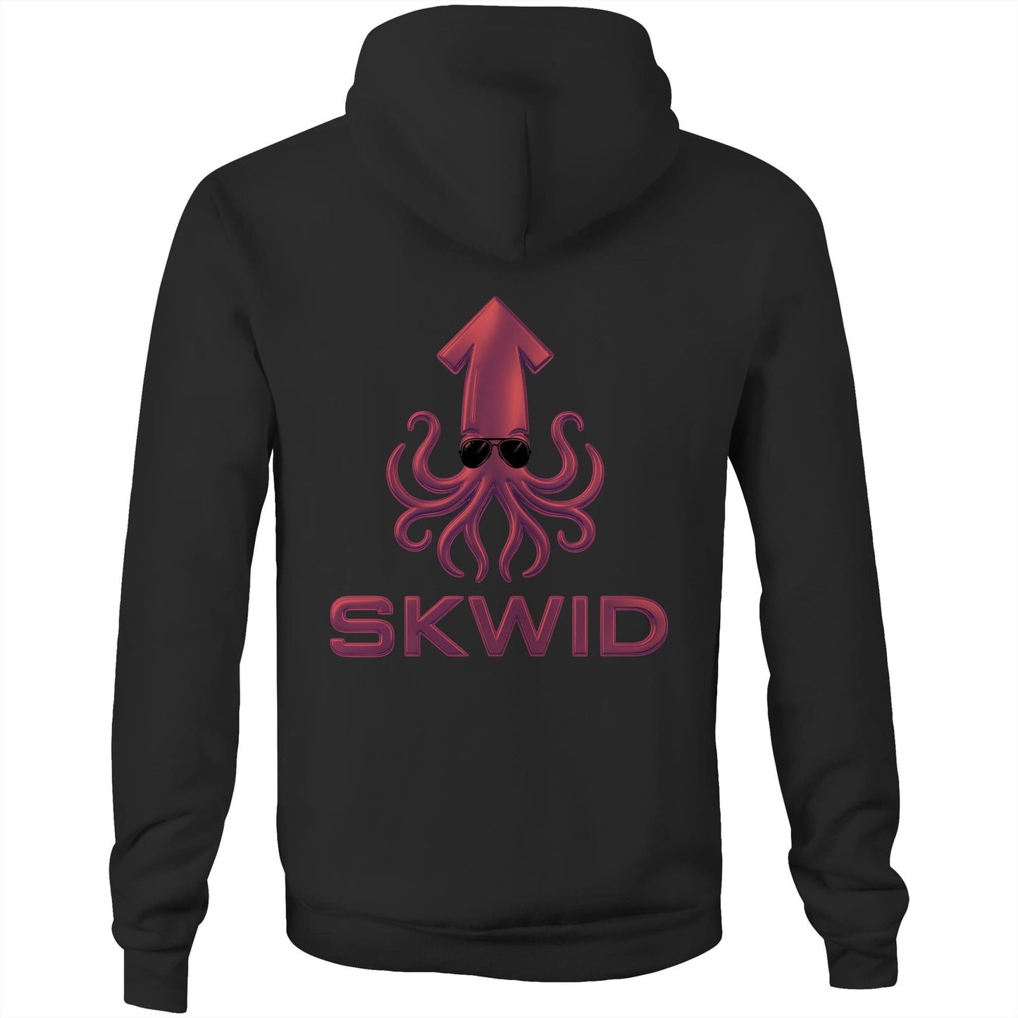 Stencil Hoody - SKWID Sunnies - Cherry