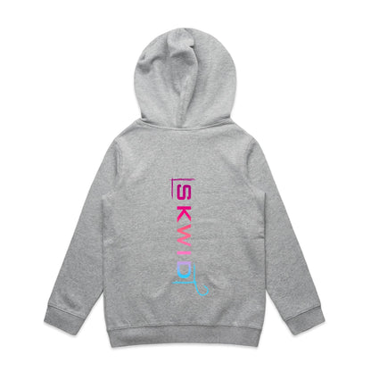 Youth Hoody - HOOKED - Pink/Blue