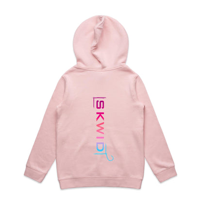 Youth Hoody - HOOKED - Pink/Blue
