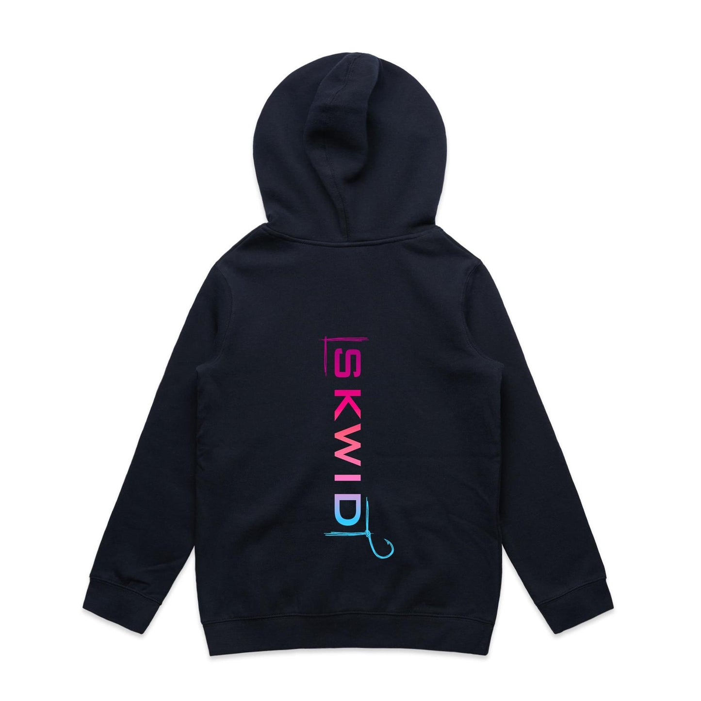 Youth Hoody - HOOKED - Pink/Blue