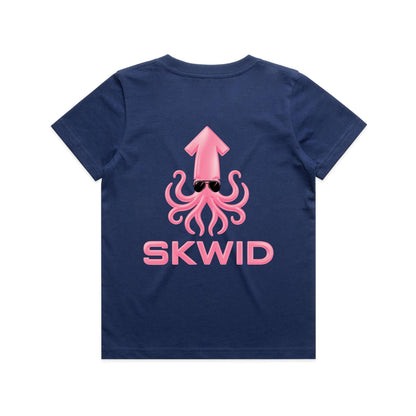 Youth Tee - SKWID Sunnies - Pink