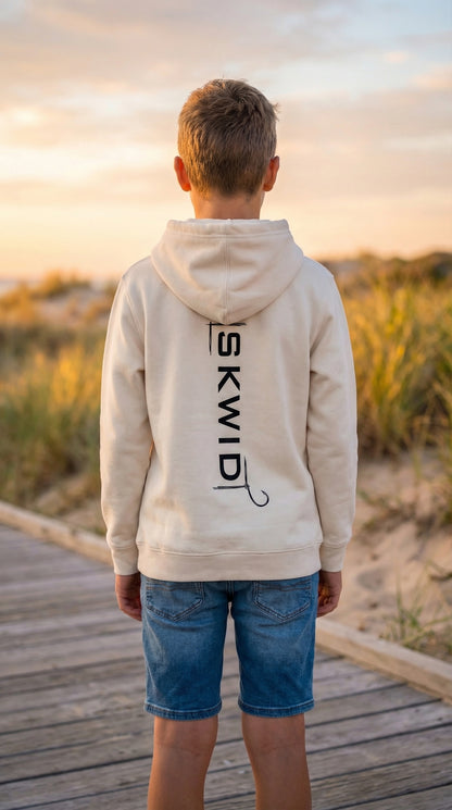 Youth Hoody - HOOKED - Black